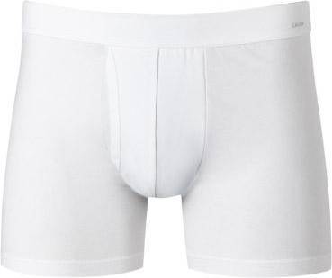 Calida Cotton Code With Fly Boxer Brief - White