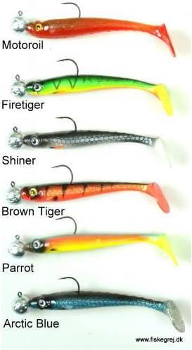 Kinetic Shadjigg R2F färdigriggade 9cm 2 pack