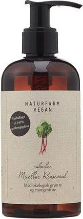 Naturfarm Micellar Rensevand Rabarber 250ml