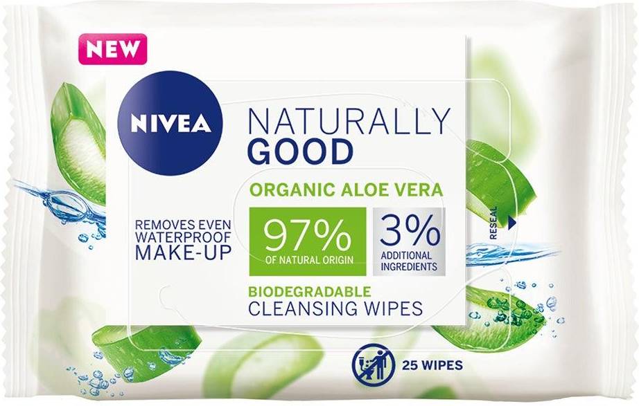 Nivea Naturally Good Wipes
