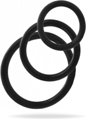 Cock ring's Sexleksaker CalExotics Tri-Rings Black