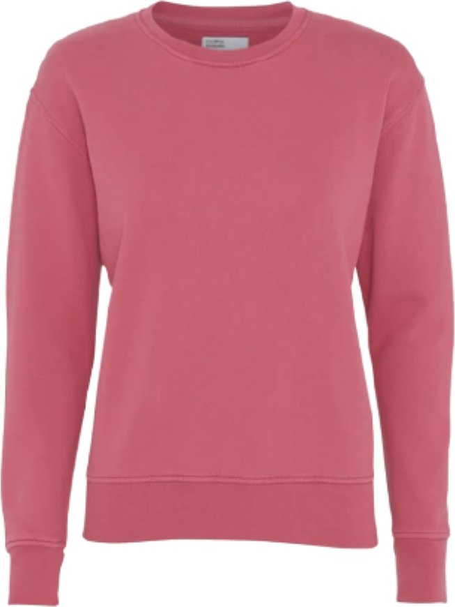 Colorful standard sweatshirt Colorful Standard Women Classic Organic Crew - Raspberry Pink