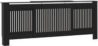 vidaXL Radiator Cover - Black