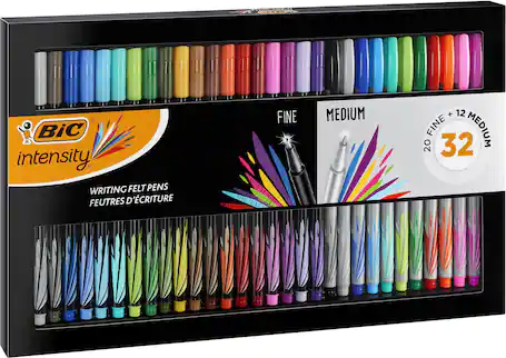 Bic Fineliner Intensity