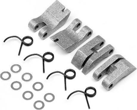 HPI Racing Hpi Aluminum Quadra Clutch Shoe/Spring Set