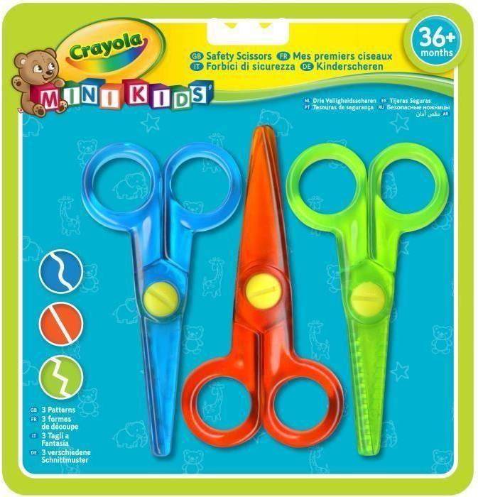 Office Scissors Shape Cut Multicolour