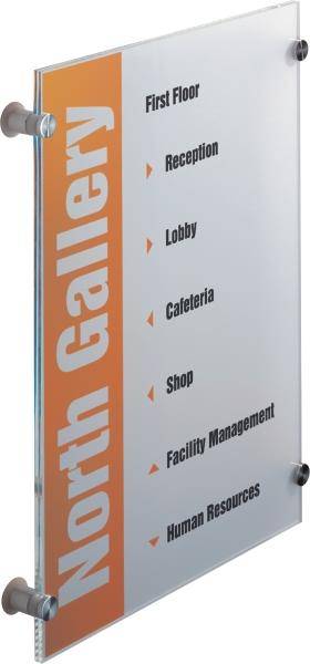 Durable Crystal Sign