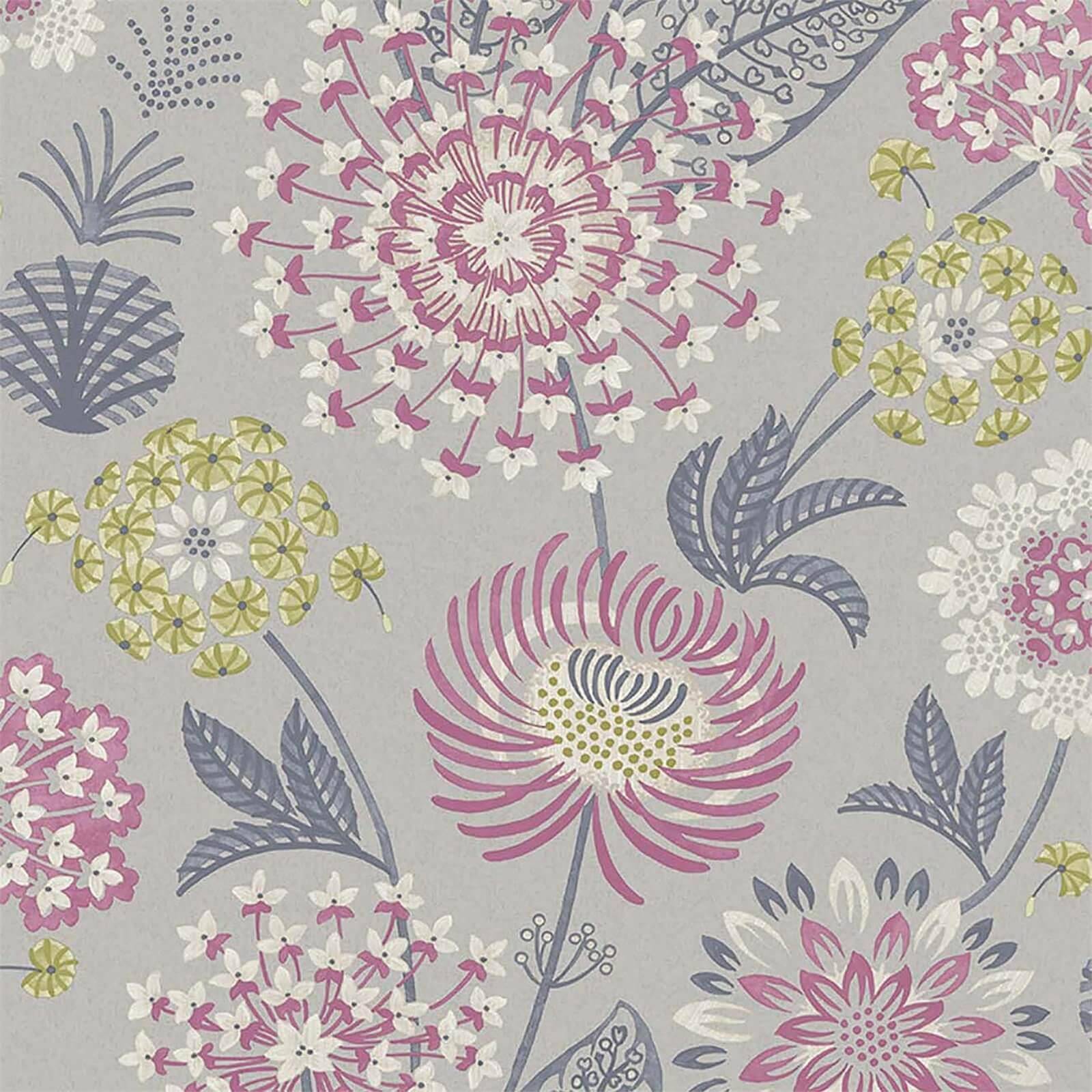 Arthouse Vintage Bloom Raspberry Wallpaper Raspberry