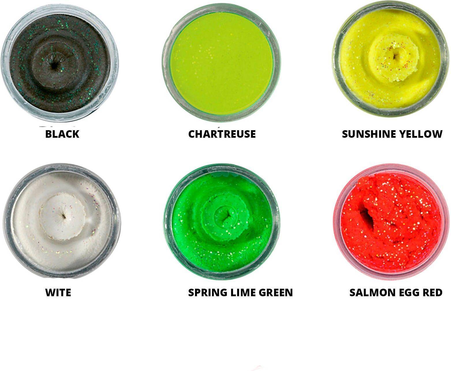 Powerbait Berkley Powerbait Sinking Spring/Lime