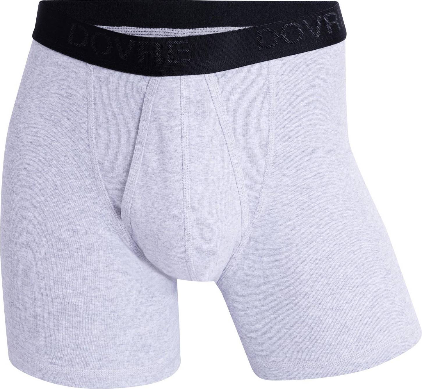 Dovre Gylf Rib Boxer - Light Grey