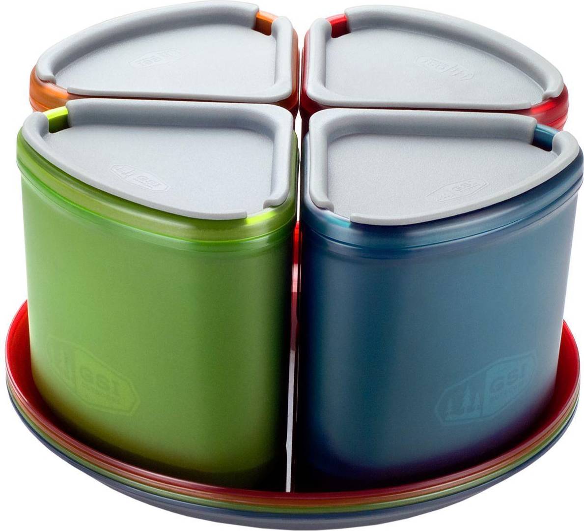 GSI Outdoors Infinity 4 Person Compact Table Set Multicolor OneSize