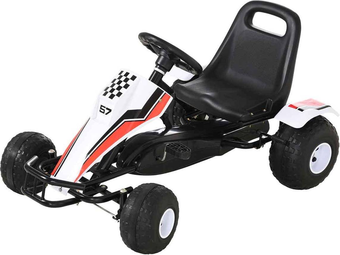 Pedal go kart Homcom Racing Style Pedal Childs Go Kart