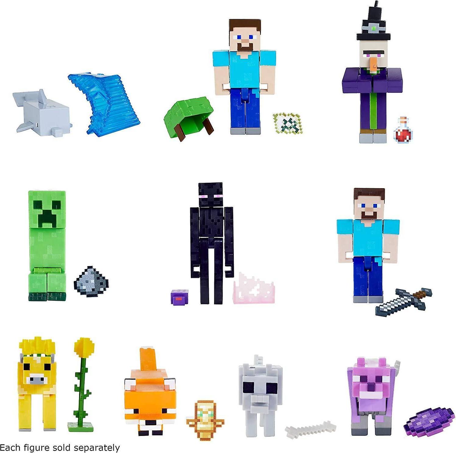 Minecraft 3.25 Inch Core Figures Asst