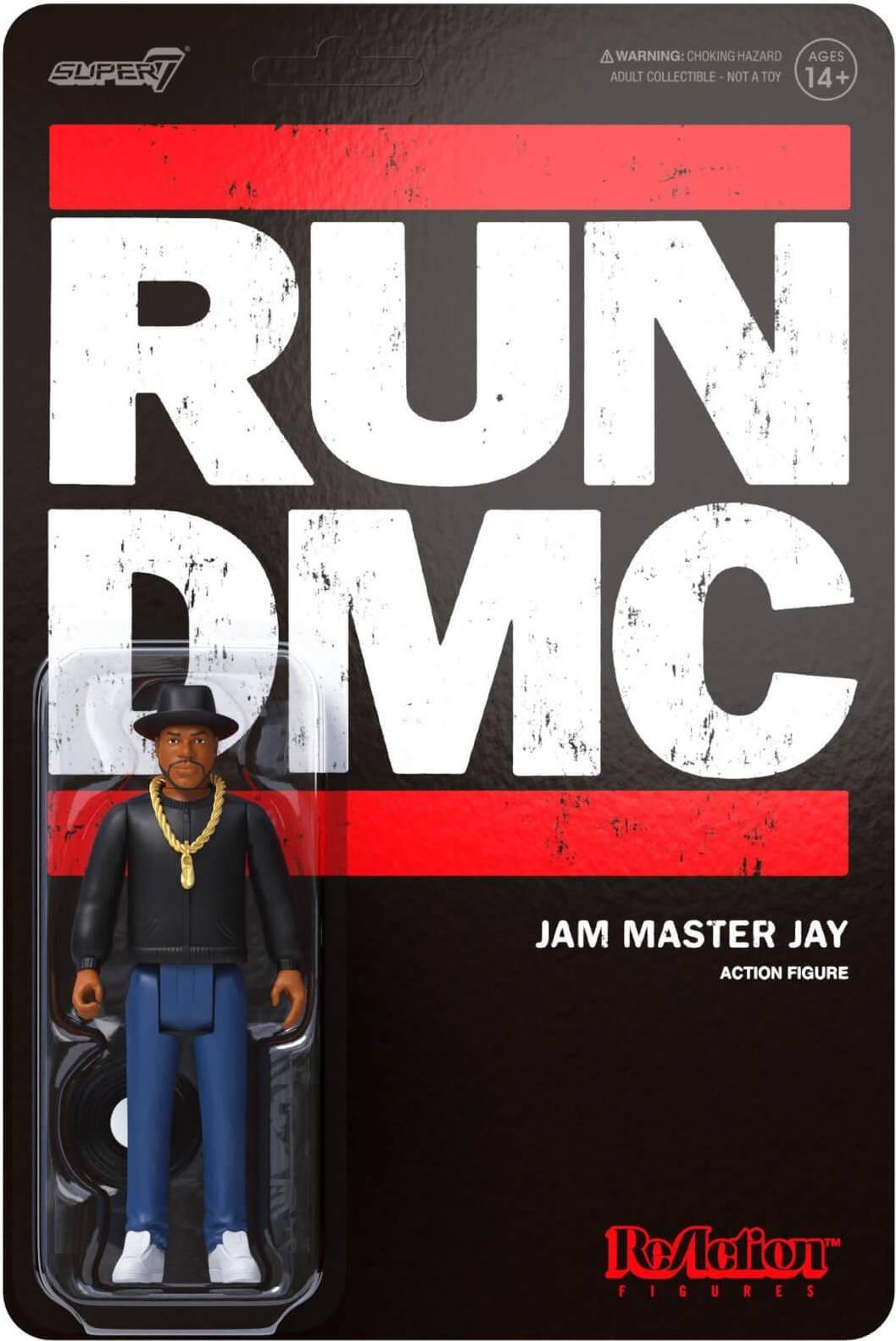 Super7 RUN DMC ReAction Figure Jam Master Jay