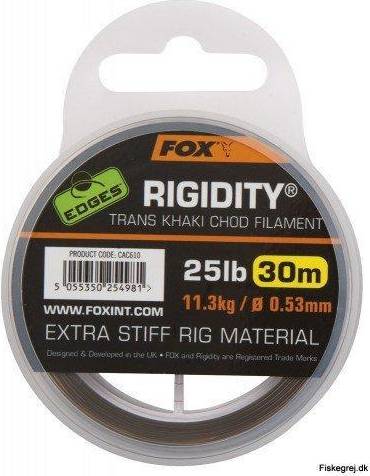 Fox Edges Rigidity Chod Filament