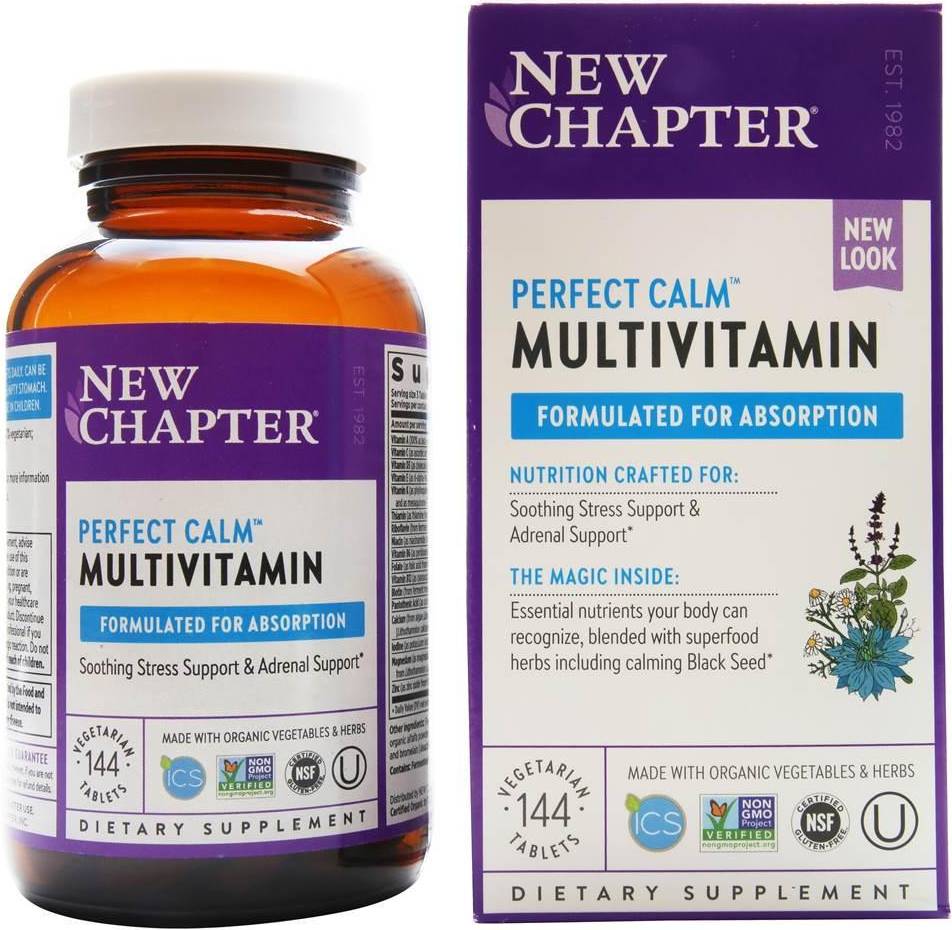 New Chapter New Chapter Perfect Calm Multivitamin 144 Tablets