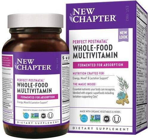 New Chapter New Chapter Perfect Postnatal Multivitamin 192 Tablets