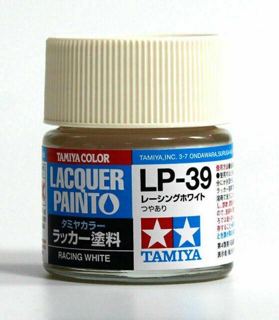 Tamiya Lacquer Paint LP-39 Racing White 10ml