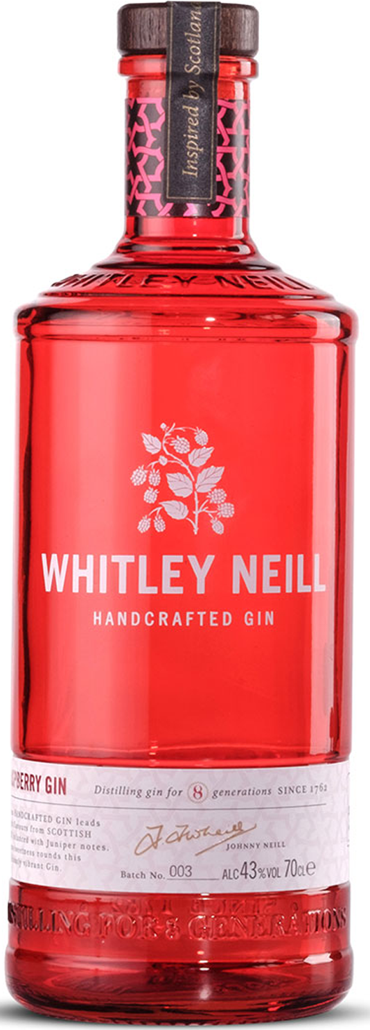 Whitley Neill Raspberry Gin 43% 70cl