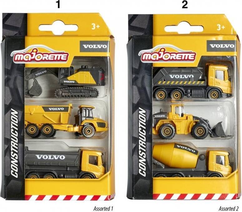 Volvo Rakennusajoneuvot 3-pack