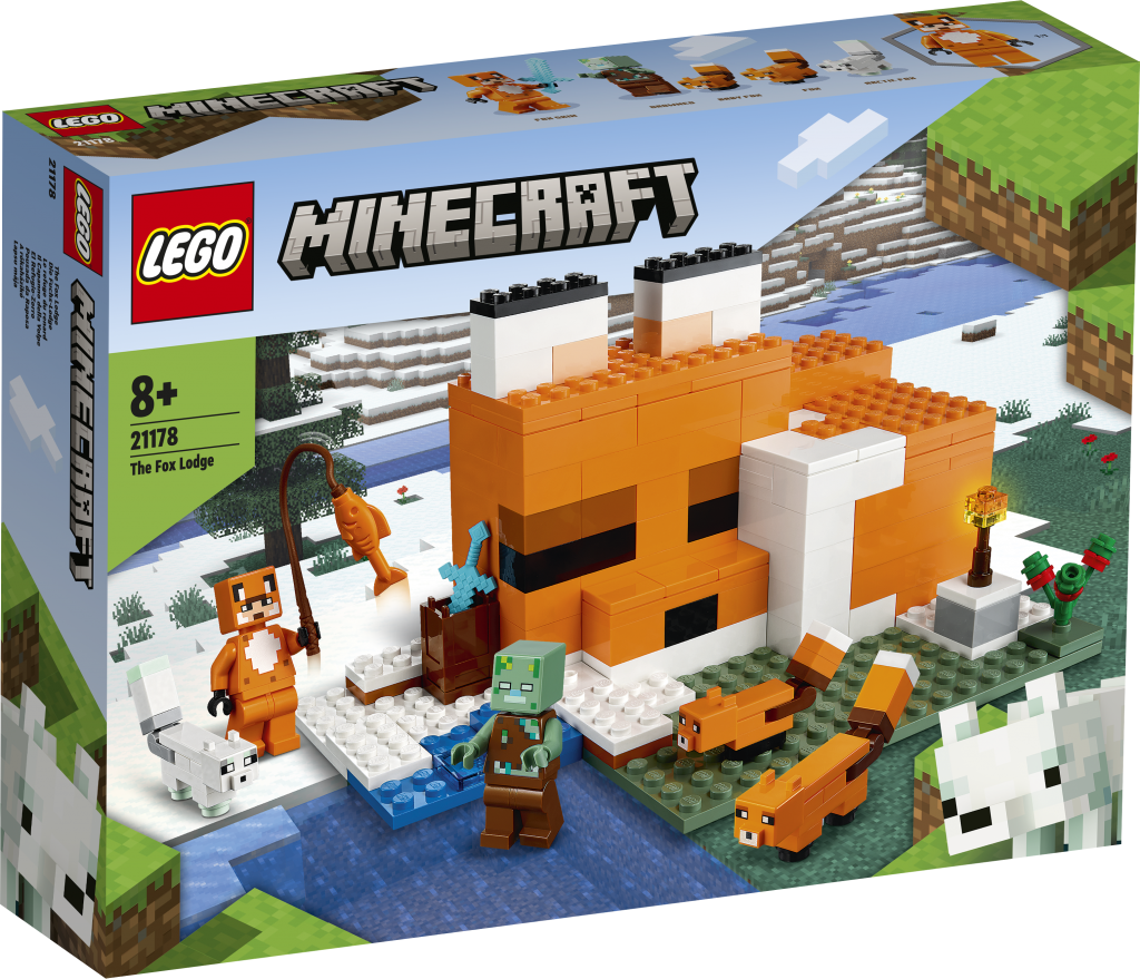 LEGO Minecraft Rævehytten 21178
