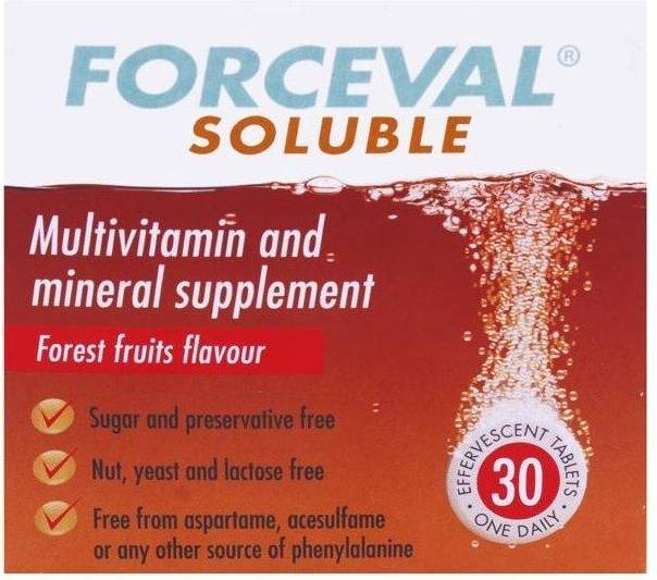 Forceval Soluble Tablets