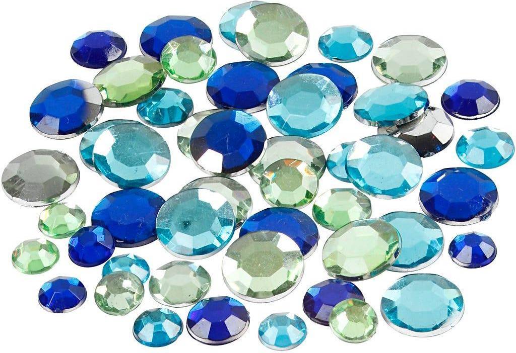 Creativ Company Deco Rhinestones 360 st Runda Aqua