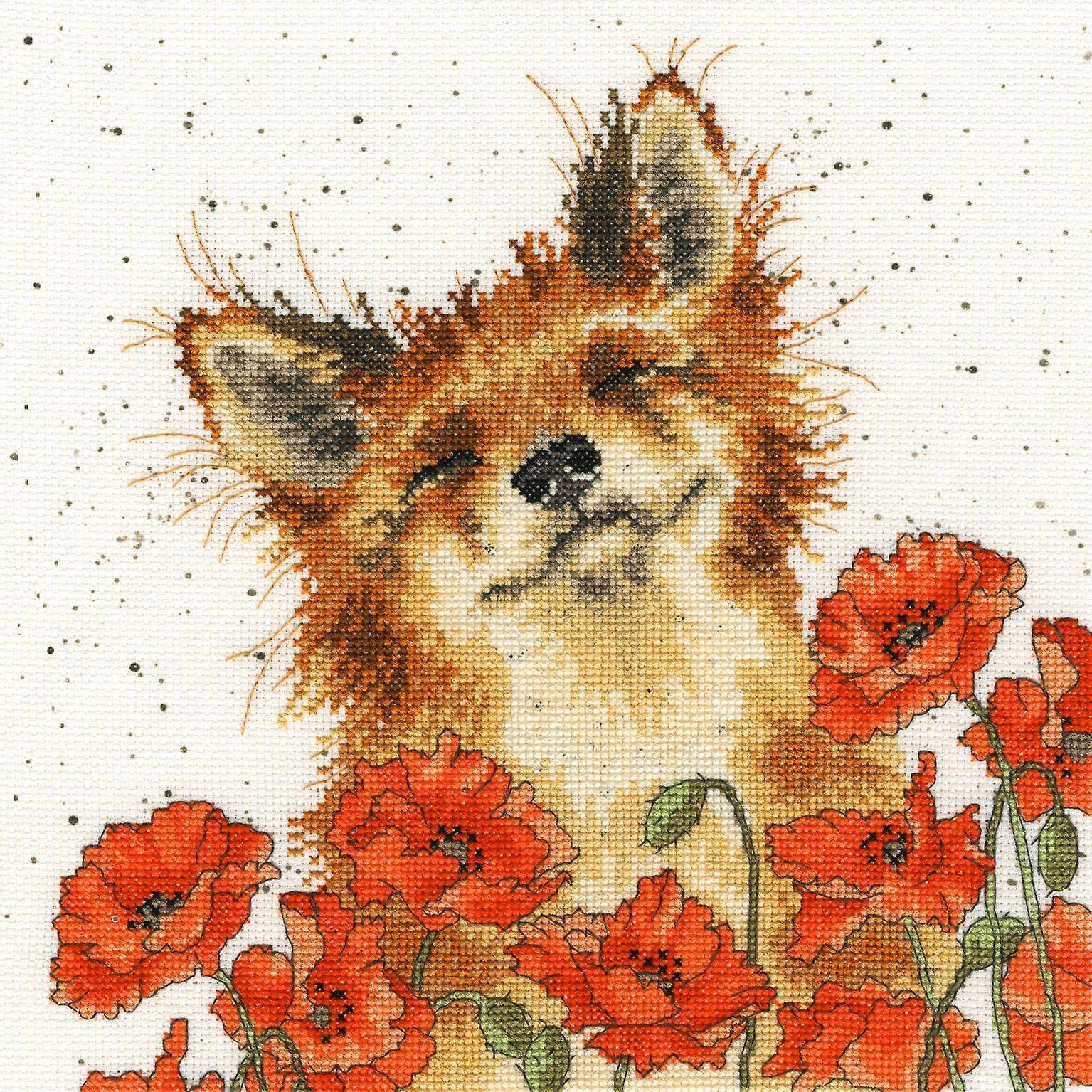 Bothy Threads Bothy Threads Cross Stitch Kit Poppy Field