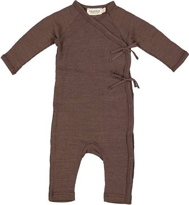 MarMar Copenhagen Rula Wool Rib Romper - Terre