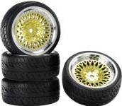 Reely Street Model Complete Wheels Racing CLS 4-pack