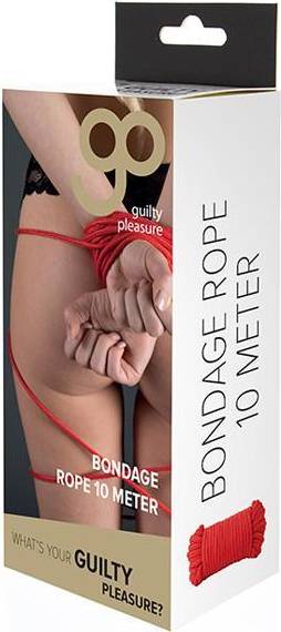 Guilty Pleasure Bondage Rope Red 10 m
