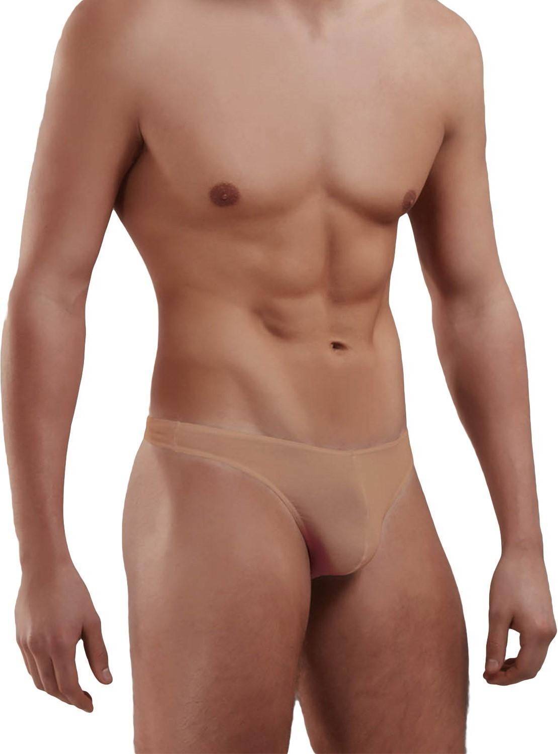 Men Basic G-String Thong - Skin