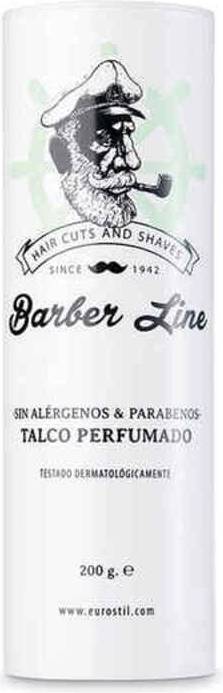 Talcum Powder Barber Line