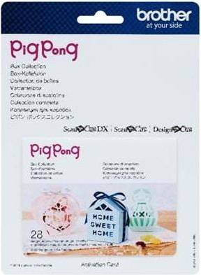 Scanncut brother Brother ScanNCut Pig Pong Box Collection