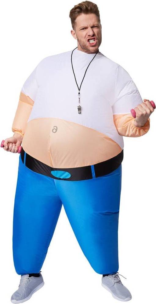 tectake Inflatable Personal Trainer Costume