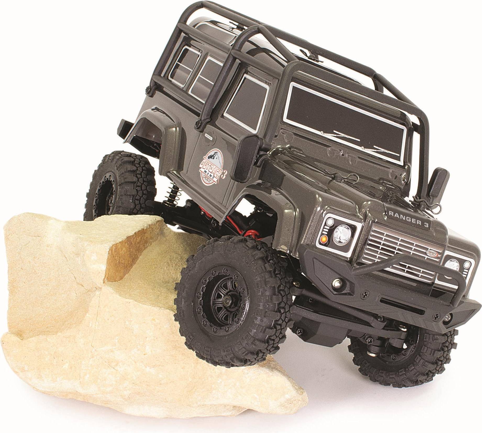 Mini rc car FTX FTX Outback Mini Ranger 3.0 4x4 Grå RTR