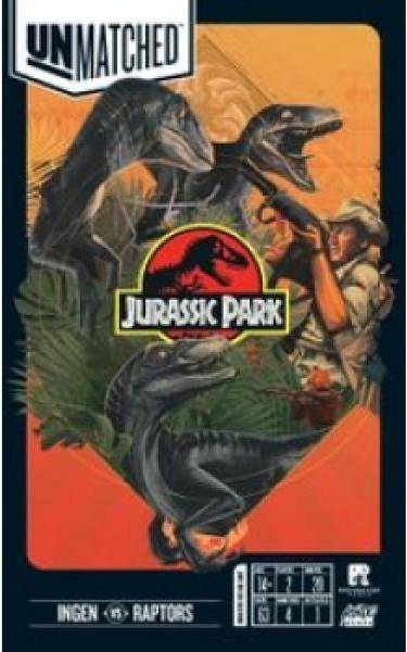 Iello Unmatched: Jurassic Park InGen vs Raptors