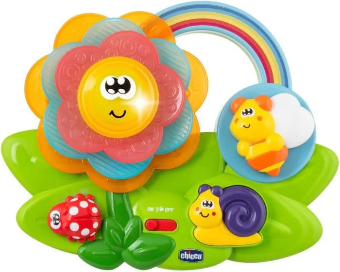 Chicco 10156000000 Flor Sensory Activity Flower Sorting/Stacking Shape