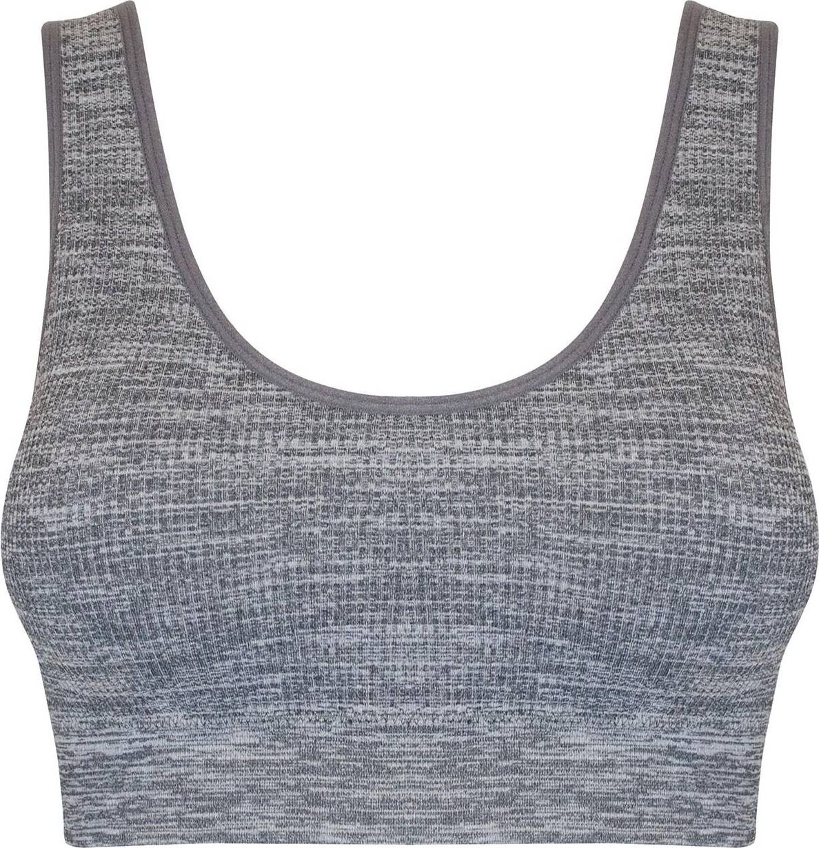 Magic Ribbed Comfort Bra - Heather Grey