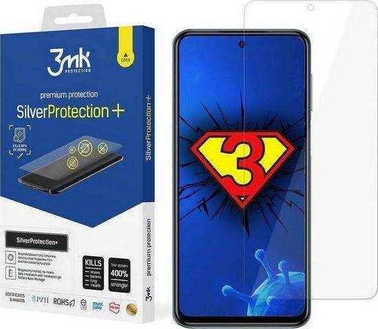 Redmi note 10 pro 3mk Silver Protection+ Antimicrobial Screen Protector for Redmi Note 10 Pro