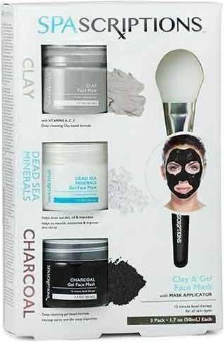 SpaScriptions Clay & Gel Mask Set 150ml
