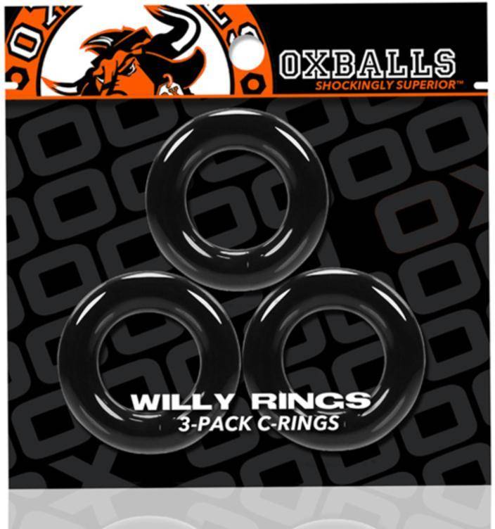 Willy Rings 3-Pack Stretchy Cockrings