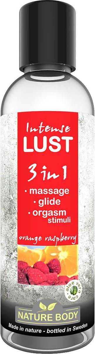 NatureBody Intense Lust 3 In 1 Orange Raspberry 100ml