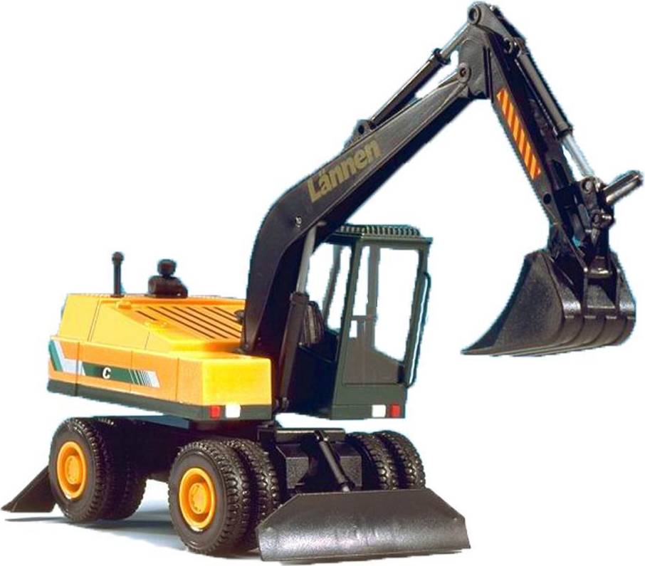 Bagger Lännen M213 mit Rädern