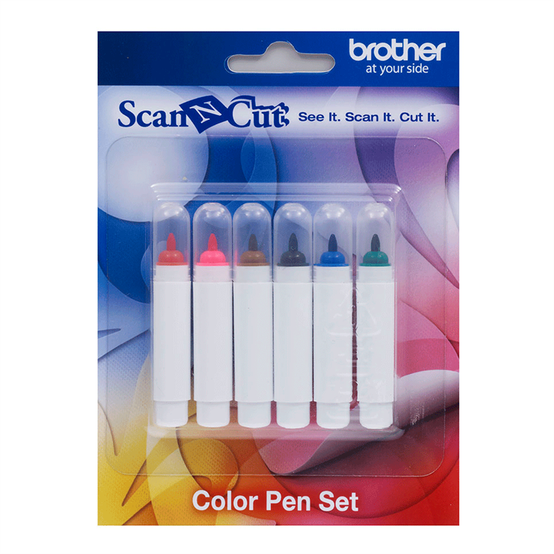 Brother scanncut Brother ScanNCut 6 Color Pen Set