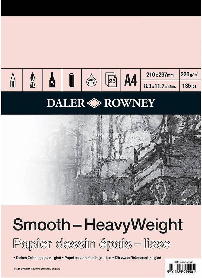 Daler Rowney Smooth HeavyWeight A4