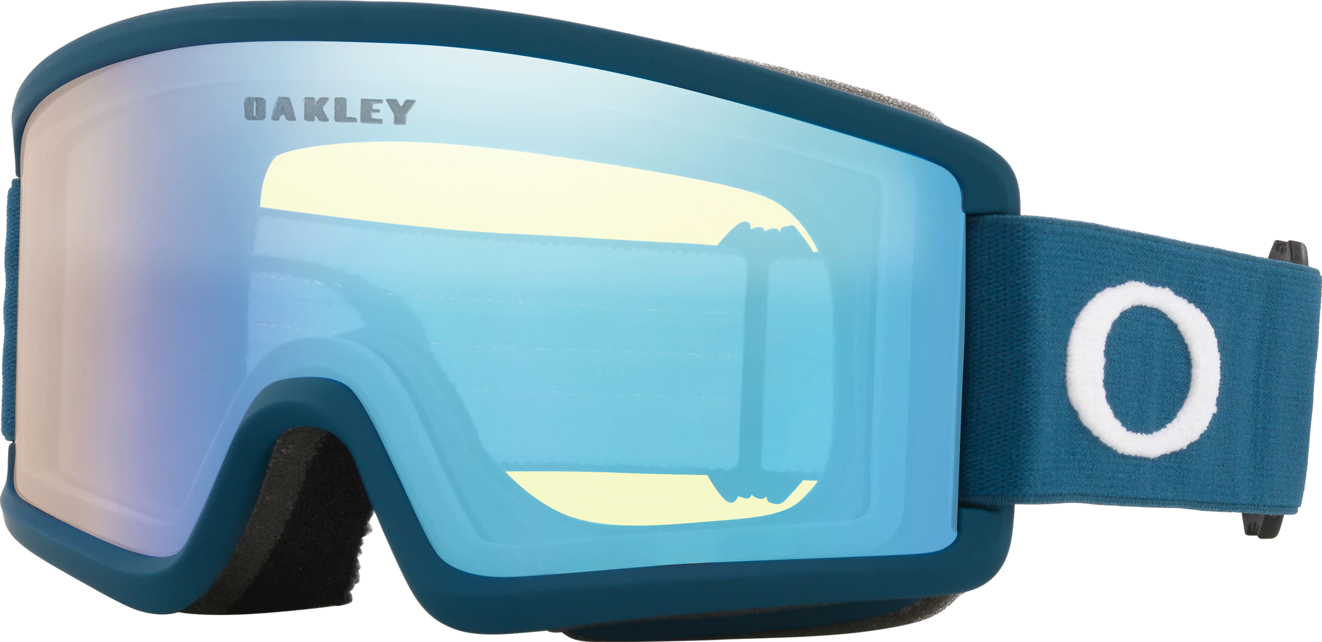 Oakley Target Line - High Intensity Yellow/Poseidon