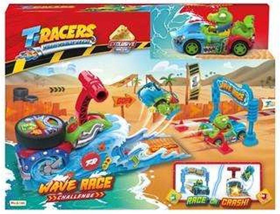 Ensemble de lanceurs T-Racers Wave Race Challange T-Racer exclusif