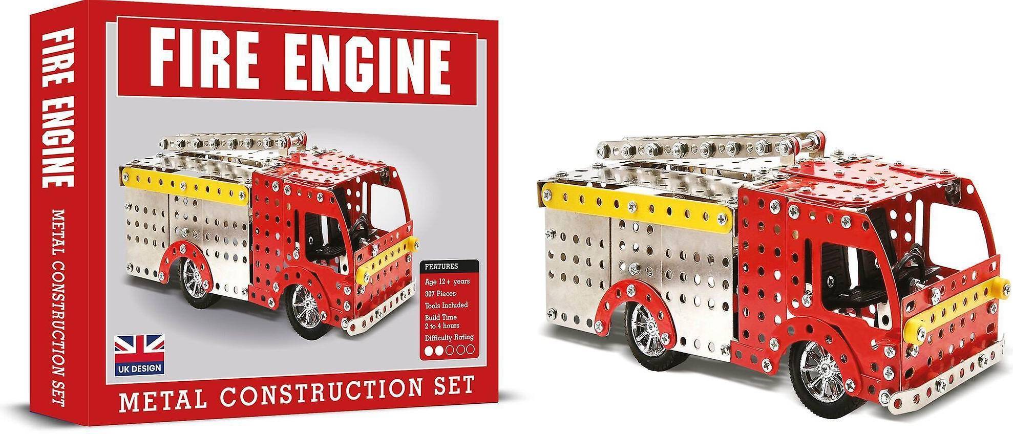 Fire Engine Metal Construction Set