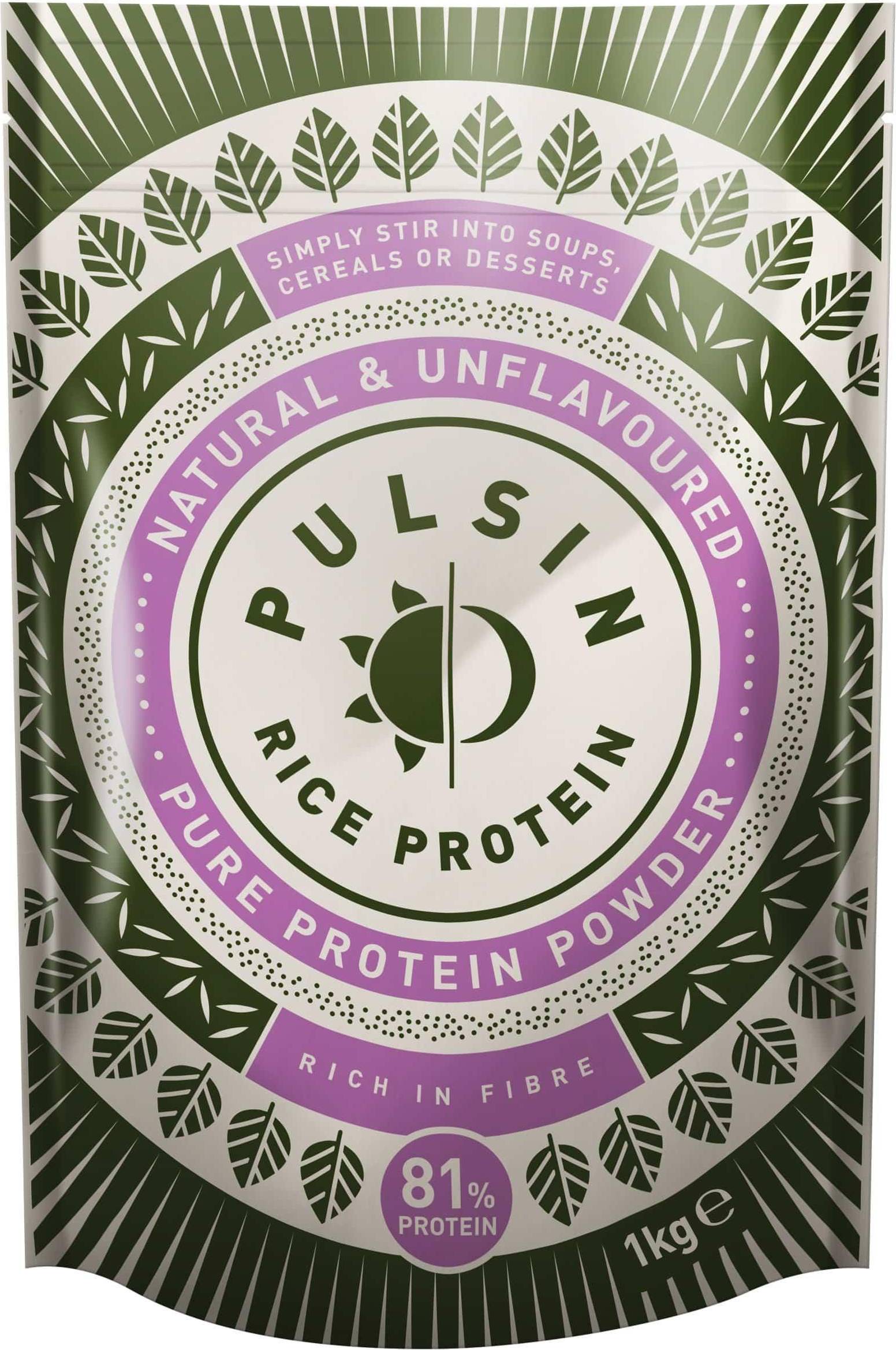 Pulsin Rice Protein Powder 1kg
